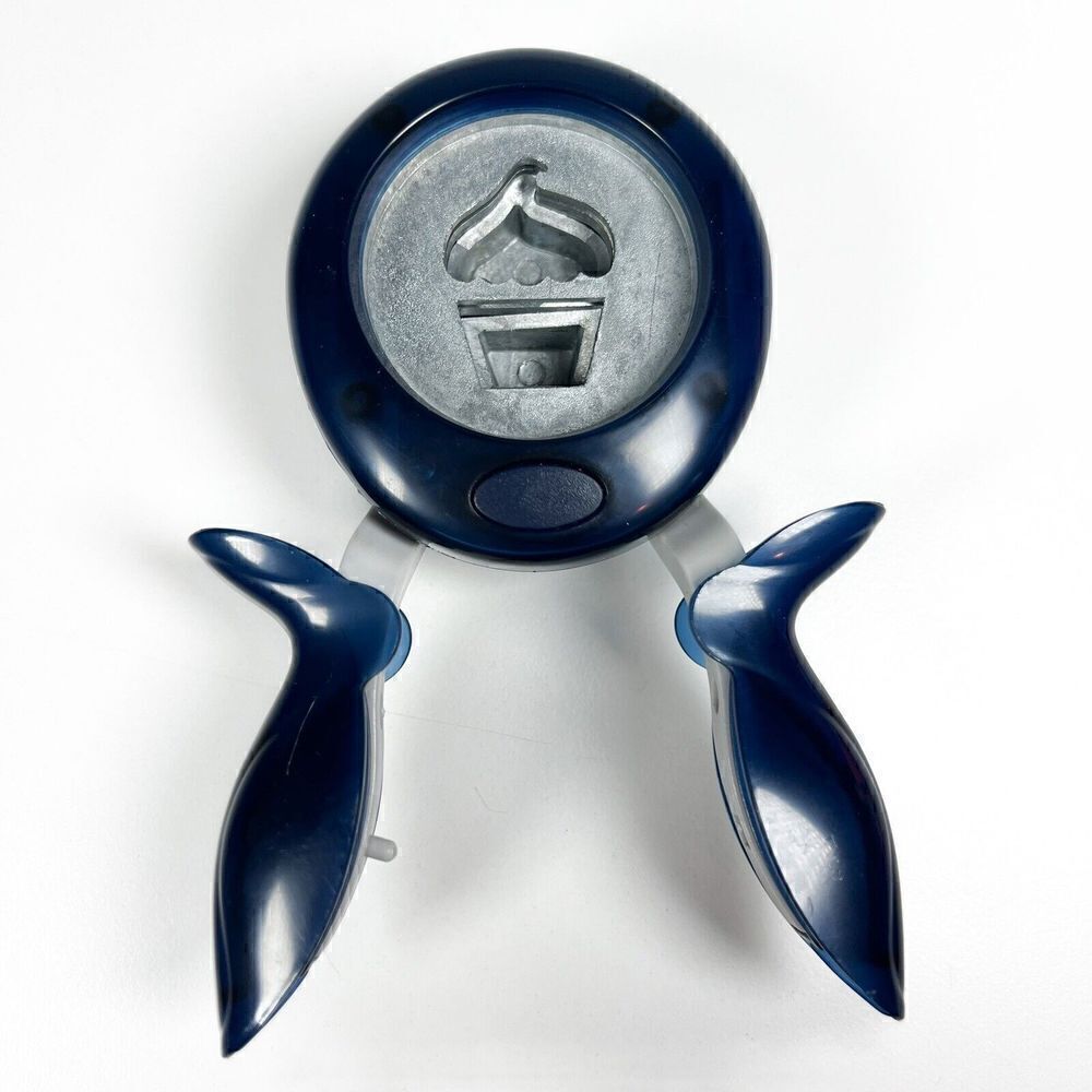 Fiskars CUPCAKE Paper Punch Birthday Cake Party 1.75” Blue